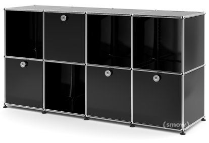 USM Haller Sideboard for Kids XL, Graphite black RAL 9011