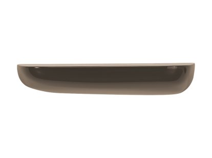 Corniches Wall Shelf, Big (H 8,6 x B 45,5 x T 21,9 cm), Dark grey