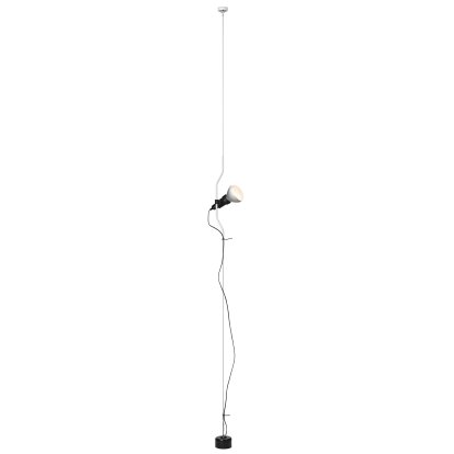 Parentesi Dimmer Floor and Ceiling Lamp, White