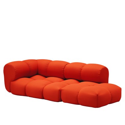 Sander Sofa Design 5, Left armrest, Vidar 4 - Pure orange 0542