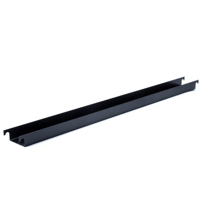 Cable Trough for Eiermann Table Frames, For table frame 135 cm (Eiermann 2), Black
