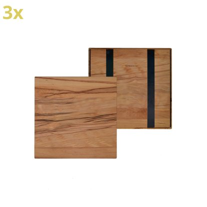Wooden Overlay for USM Haller Shelves, size XL, 35 cm x 35 cm, Heartwood beech