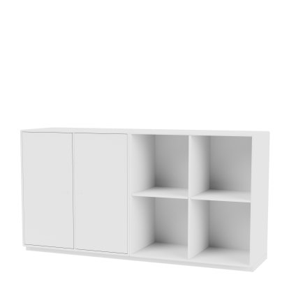 Pair Sideboard, New White, Plinths