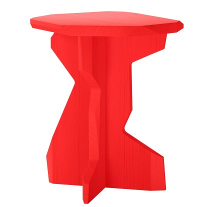 Fels Stool, Luminous red ash