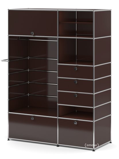 USM Haller Wardrobe Model 2, USM brown