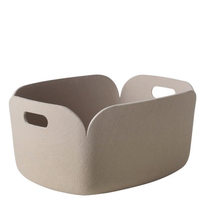 Restore Storage Basket, L 48 cm × W 35 cm, Sand