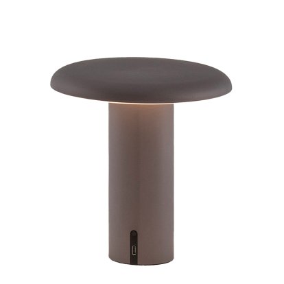 Takku Portable Lamp, Anodized grey