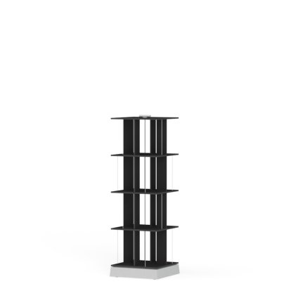 Buchstabler Shelf, 4, Bicolor black