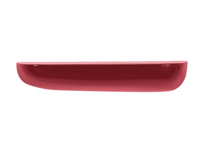 Corniches Wall Shelf, Big (H 8,6 x B 45,5 x T 21,9 cm), Japanese red