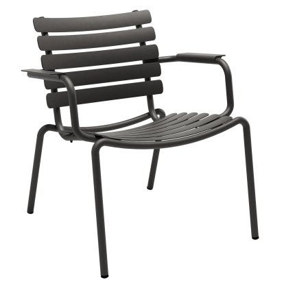 Alua Lounge Chair, Black