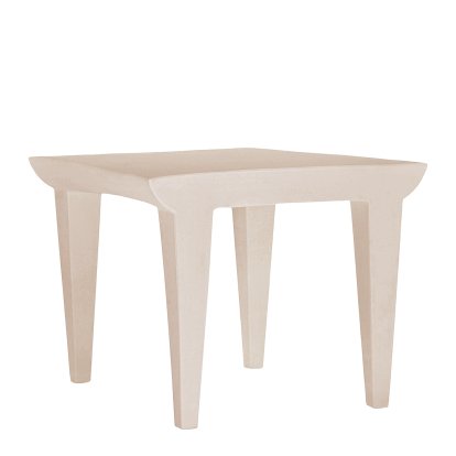 Bubble Club Table, Powder