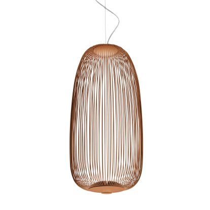 Spokes Pendant Lamp, Ø32,5 cm, Copper, Not dimmable