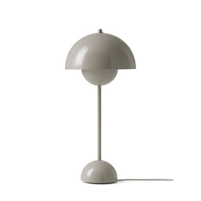 Flowerpot VP3 Table lamp, Grey beige