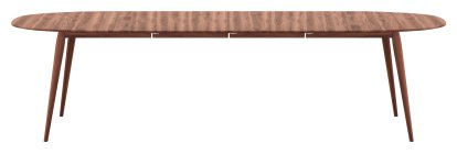 PLAYdinner Lamé Table, Oiled walnut, L 180-280 cm