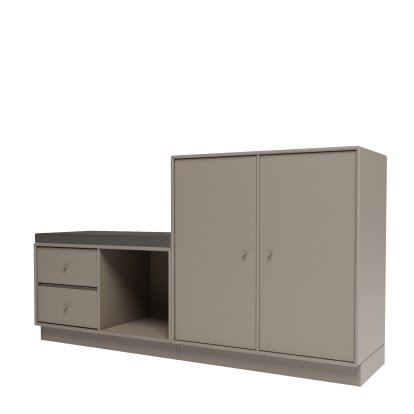 Rest I Wardrobe Shelf, Truffle, Reflect 184