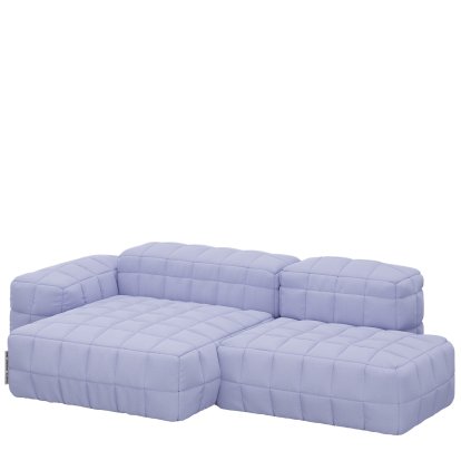 Henn Sofa Design 2, Left armrest, Vidar 4 - Lilac blue 0723