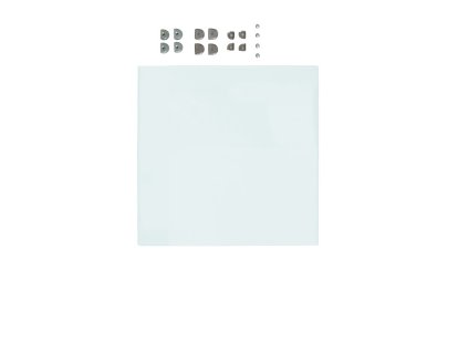 USM Haller Glass Divider Shelf (Tempered Glass) for USM Haller Shelves, 35 cm x 35 cm