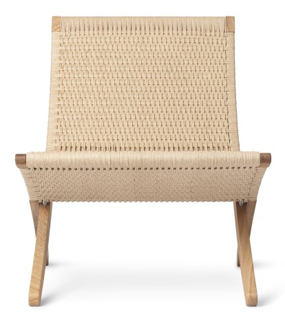MG501 Cuba Chair, Oiled oak, Natural paper yarn