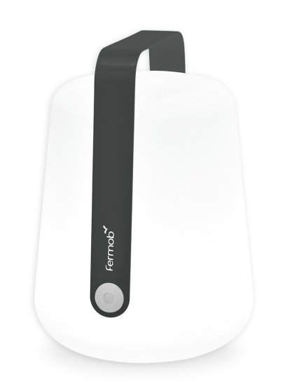 Balad Light, Large (38 cm) with candlelight flicker mode, Anthracite