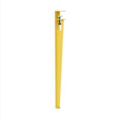 Tiptoe Table Leg, 75 cm, Brioche yellow