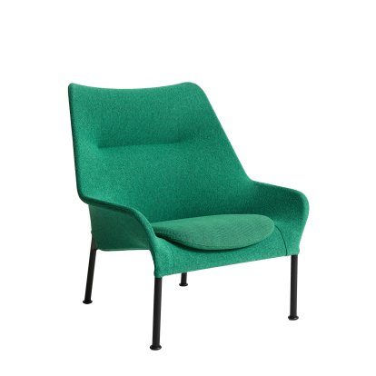 O2 Lounge Sessel, Without Ottoman, Lift green / black