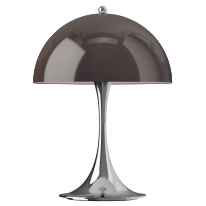 Panthella 250 Portable Lamp, Chrome opal brown