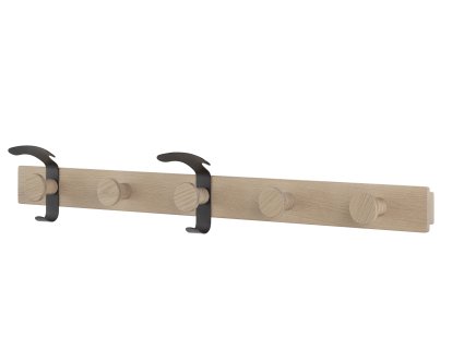 Avail Coat Rack, Oak/black