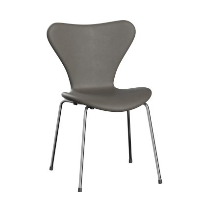 Serie 7 Chair 3107 Upholstered, Lava, Chrome