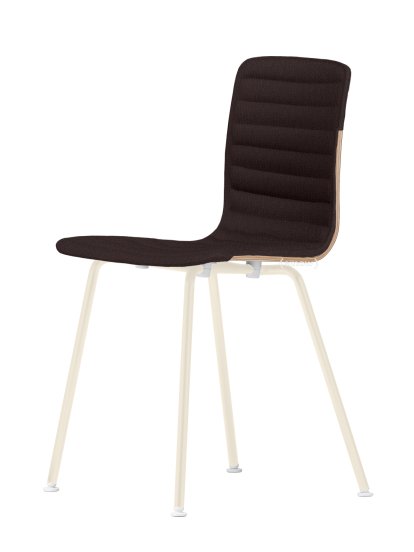 HAL Ply Tube, Light Oak, Powder-coated ivory, Plano brown