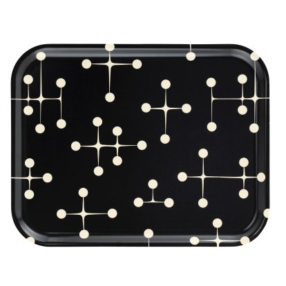 Eames Classic Trays, L, Dot Pattern reverse dark