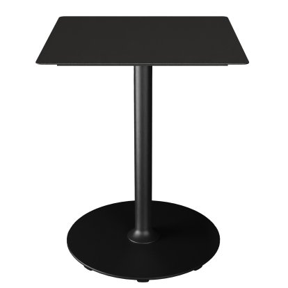 Pico Table, Black, Square (60 x 60 cm), Round