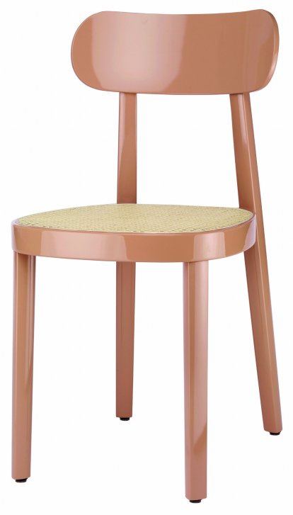 118 High Gloss Chair, Antique Pink