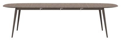 PLAYdinner Lamé Table, Smoked oak, L 180-280 cm