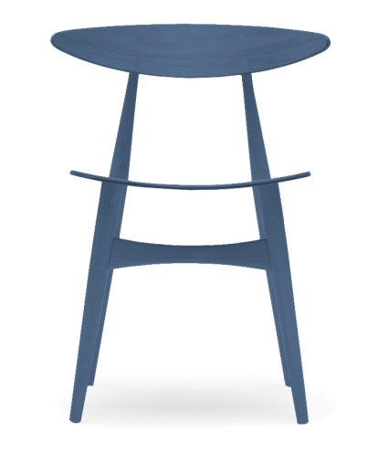 CH33T Chair, Darkblue lacquered beech