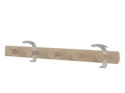 Avail Coat Rack, Oak/grey