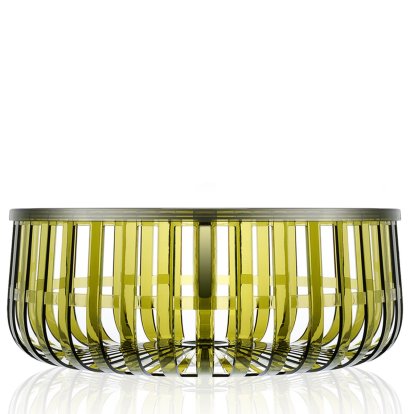 Panier Coffee Table, Dark green