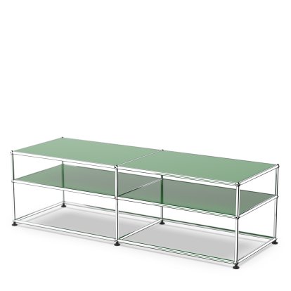 USM Haller side table Type 1, Metal, USM green