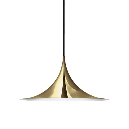 Semi Pendant Light, Ø 60 cm, Polished brass