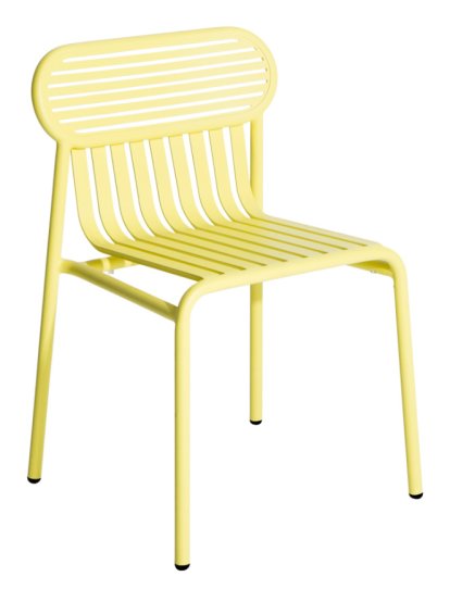 Week-End Chair, Without armrests, Yellow