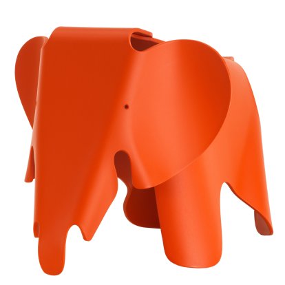 Eames Elephant, Eames red orange RE