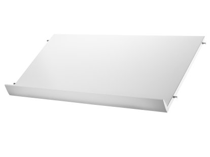 String System Magazine Shelf Wood, 78 x 30 cm, White lacquered