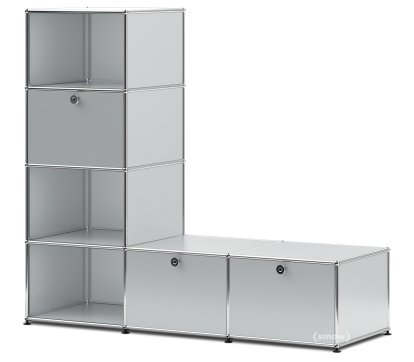 USM Haller Clothes Rack/Bench, USM matte silver