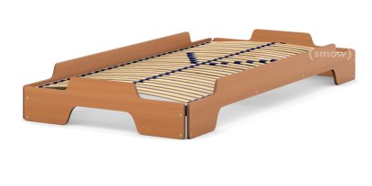 Rolf Heide Stacking Bed, 90 x 190, Oiled beech, Solid wood frame