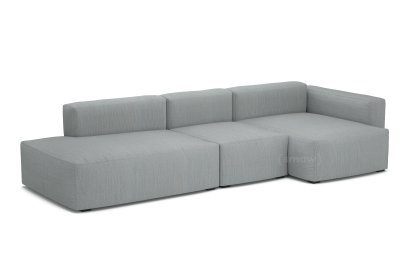 Mags Soft Sofa Combination 4, Right armrest, Steelcut Trio - smoke