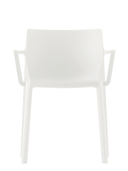 LP Chair, white, With armrests