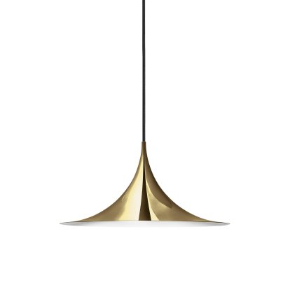 Semi Pendant Light, Ø 47 cm, Polished brass
