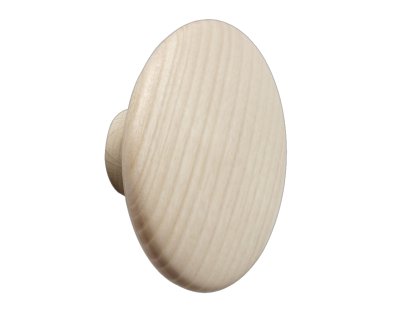 The Dots Hook, L (Ø 17 cm), Ash