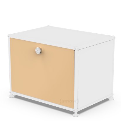 USM Haller Drop-down Door for USM Haller Shelves, 50 cm x 35 cm, USM beige