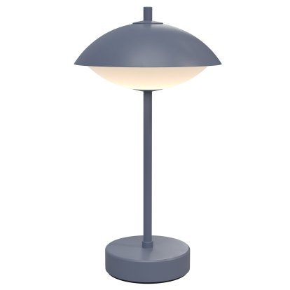 Clam Portable Lamp, Dusk Blue
