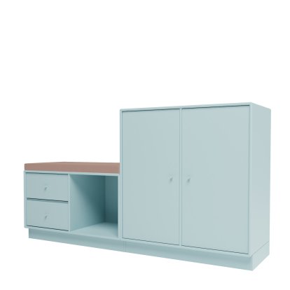 Rest I Wardrobe Shelf, Flint, Reflect 344